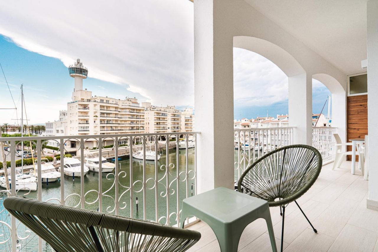 Ferienwohnung Apartamento Welcs Emp 004 Con Inmejorables Vistas Empuriabrava Exterior foto
